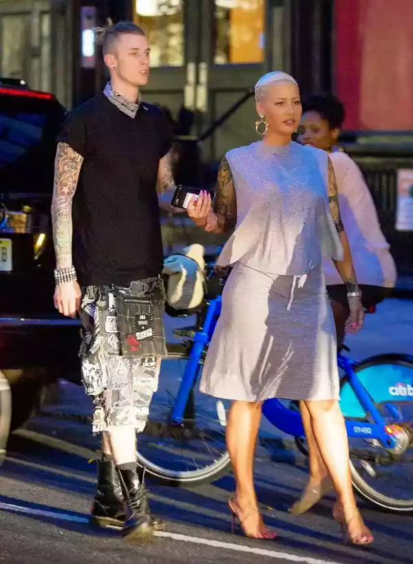 Machine Gun Kelly and Amber Rose