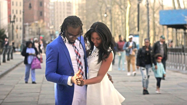 Osas Ighodaro and Gbenro Ajibade pre wedding NaijaVibe 2015