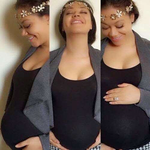 Pregnant Nadia Buari