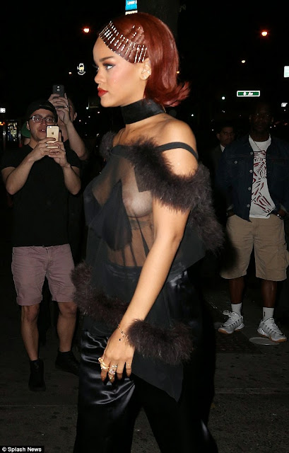 Rihanna nip-slip NaijaVibe