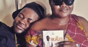 Skales visits his mum at the hospital