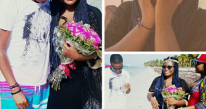 Toolz flaunts her ring as she gets engaged to Tunde Demuren