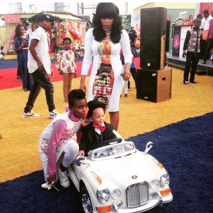 Toyin Lawani Buys Her 1-Year-Old Son A Range Rover Evoque
