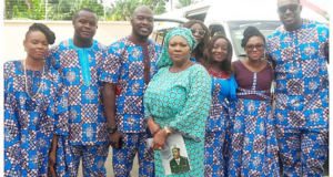 Yemi Alade shares photos from her father's burial