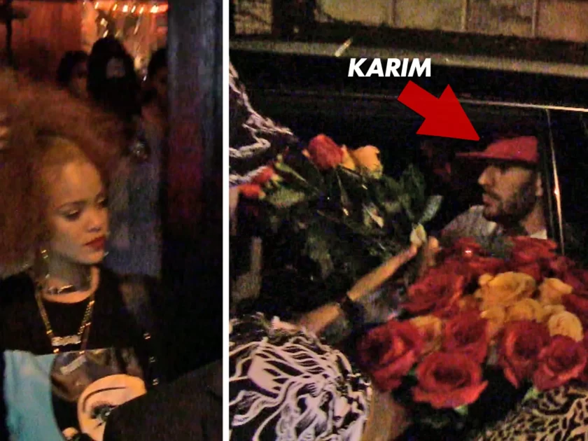 Benzema sends Rihanna a bouquet of roses