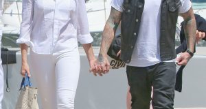 Cameron Diaz and Benji Madden