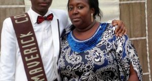 Chidi Mokeme's Teenage Son & His Mother