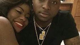 Davido and baby mama loved up