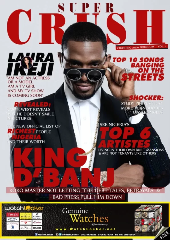 D'banj Super Crush Magazine