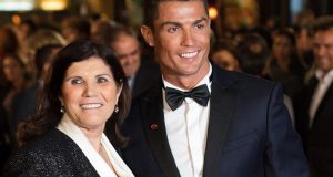 Dolores Aveiro and Cristiano Ronaldo