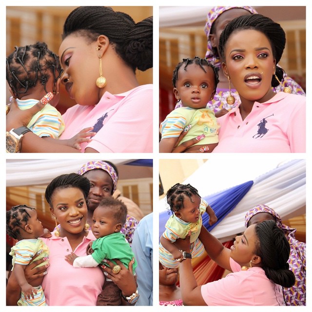 Empress Njama throw Children's Day party