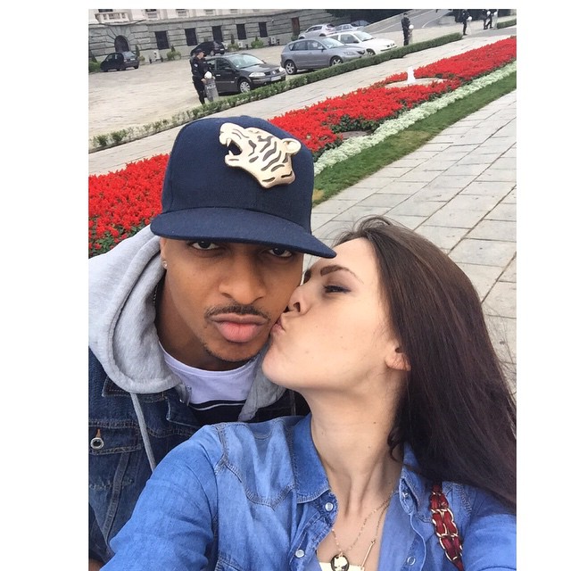 IK Ogbonna & Sonia Morales share a post-wedding photo from Belgrade