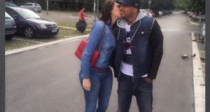 IK Ogbonna and Sonia Morales share a post-wedding photo from Belgrade