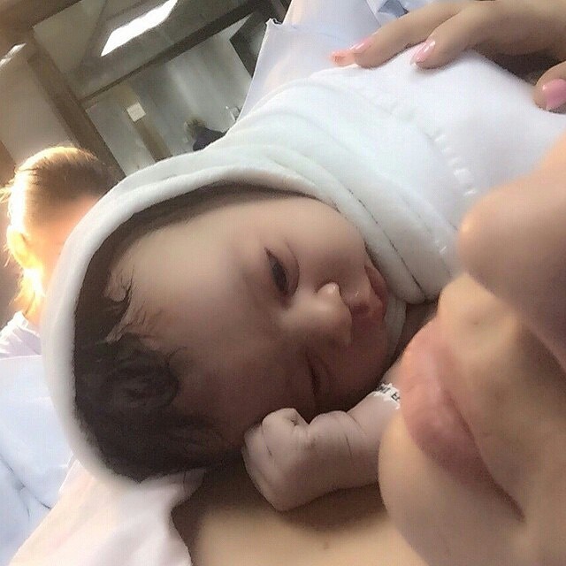 IK Ogbonna and Sonia Morales welcome cute son
