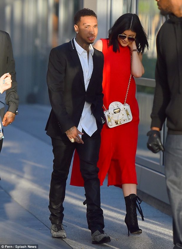 Kylie Jenner & Tyga step out