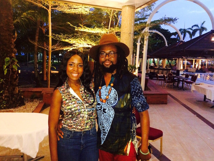 Linda Ikeji and Onyeka Nwelue
