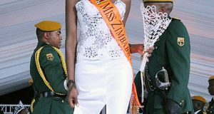 Miss Zimbabwe Emily Kachote