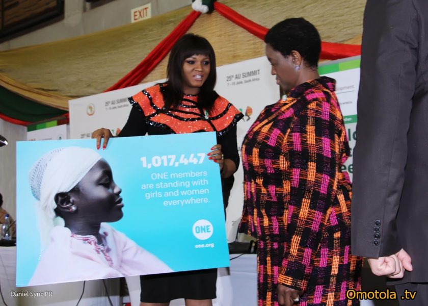 Omotola stuns at the 25th African Union Summit Naijavibe