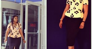 Omotola stuns at the World Economic Forum Africa