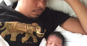 Terrence Howard and Qirin Love