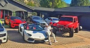 The Game Shows Off His Expensive Luxury Automobiles