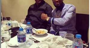 D'banj chilling with the new Lagos State Commissioner of Police