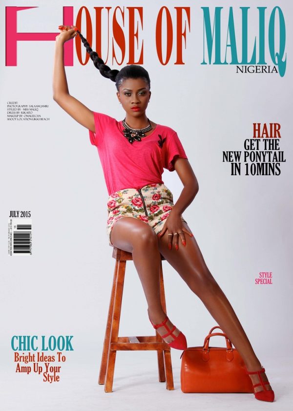 HouseOfMaliq Magazine Cover 2015 Sandra Egbebor June-Edition 2015