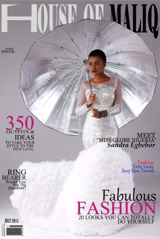 HouseOfMaliq Magazine Cover 2015 Sandra Egbebor June Edition