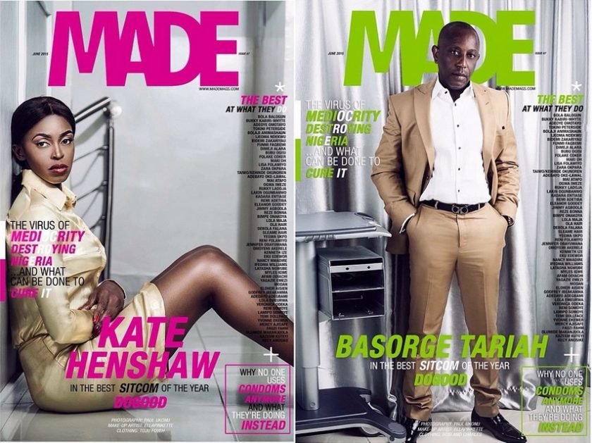Kate Henshaw & Basorge Tariah Cover New Issue Of Made Magazine
