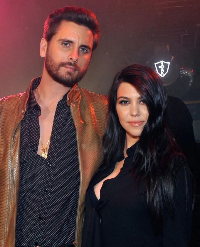 Kourtney Kardashian and Scott Disick