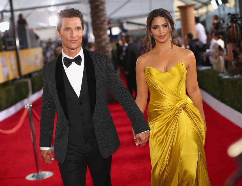 Matthew McConaughey and Camila Alves