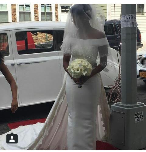 Osas white wedding