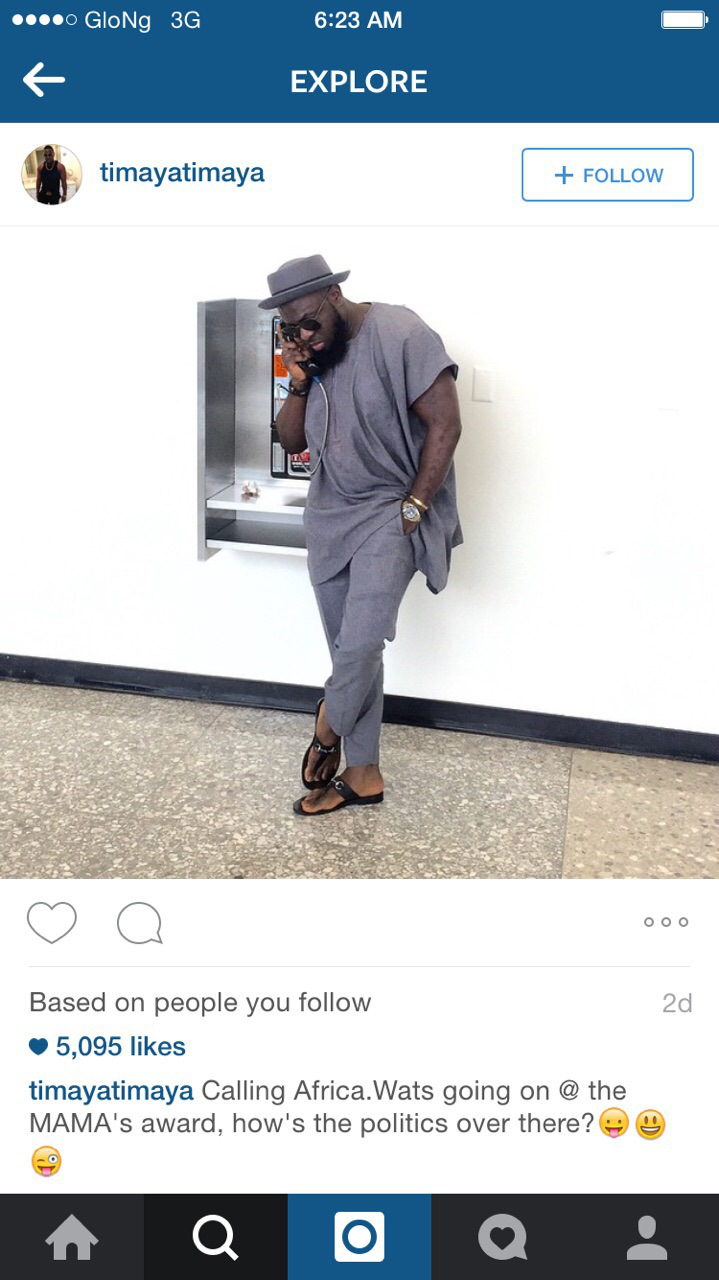 Timaya Throws Epic Shade At MTV MAMA Awards