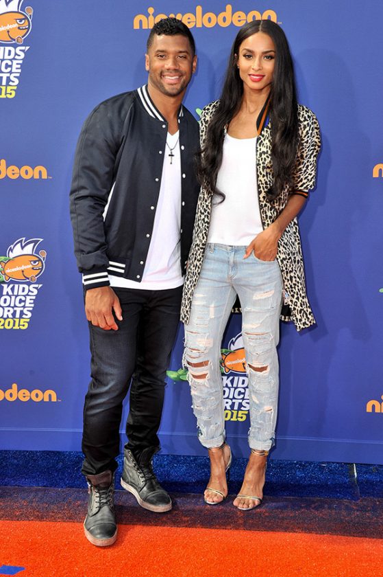 ciara & russell wilson kids choice sports awards