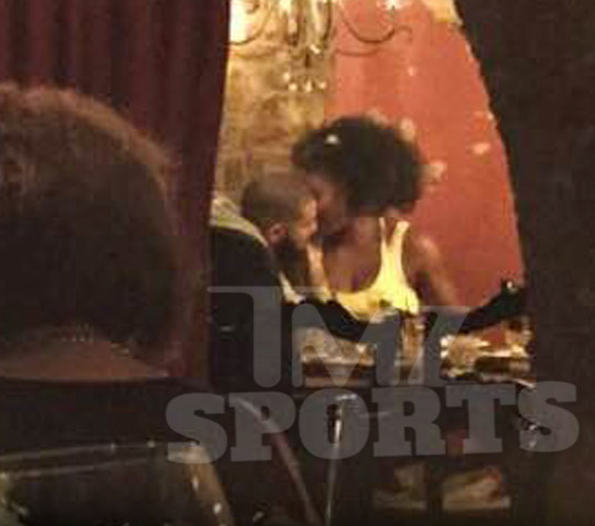 Drake and Serena Williams caught making out in public 2015 NaijaVibe