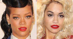 Rihanna and Rita Ora