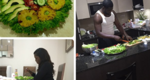 Teebillz cooks for his wife Tiwa Savage