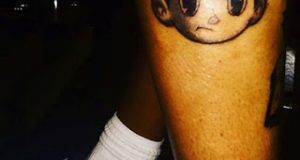 Chris Brown Shows Off 3 New Leg Tattoos
