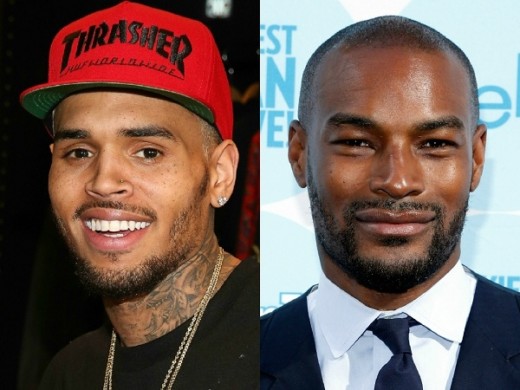 Chris Brown and Tyson Beckford