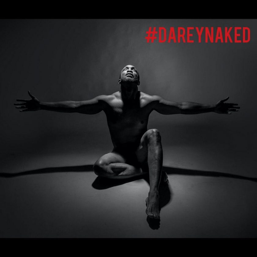 Darey Art Alade poses nude