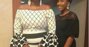 Waje and Emerald attend Tinsel Charity Ball together