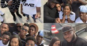 Mavin Crew Pose For Selfies