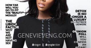 Tiwa Savage covers Genevieve Magazine