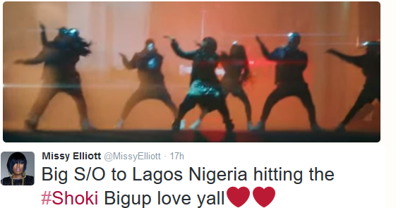 Missy Elliot gives shout out to Nigeria after dancing Shoki in her new video