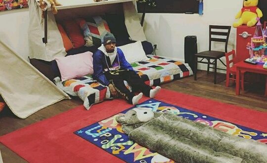 Chris Brown Bedroom
