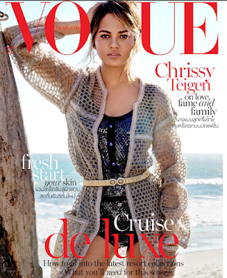 Chrissy Teigen covers Vogue Thailand