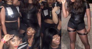 Tiwa Savage & Her Dancer's Outfit to Mavin Concert