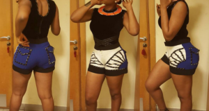 Yemi Alade flaunts dangerous curves in shorts