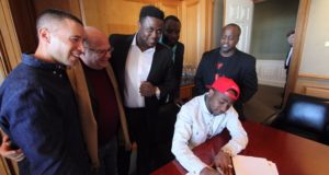 Davido signs with Sony Music Global