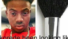 Hilarious Photo of Korede bello Shared by Donjazzy